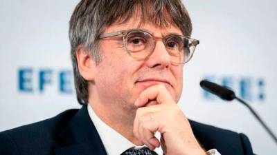 Imagen de archivo de Carles Puigdemont. Foto: EFE