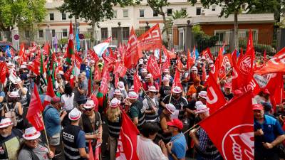 La medida ha sido avanzada por CCOO y UGT en un comunicado. Foto: EFE