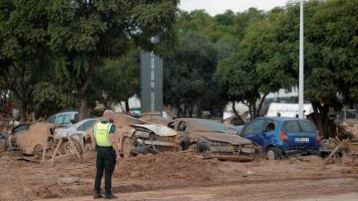 Son 1.700 efectivos de los cuerpos de seguridad trabajando sobre el terreno. Foto: EFE