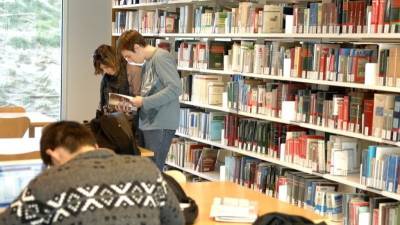 Biblioteca del Campus Catalunya de la Universitat Rovira i Virgili. Foto: dt