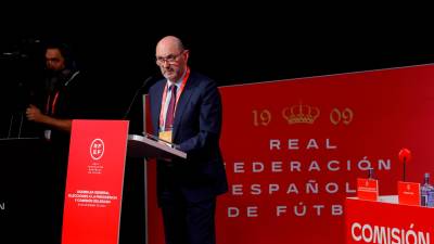 Rafael Louzán, nuevo presidente de la RFEF. Foto: EFE