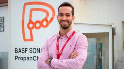 Javier Mialet, Asset Manager Specialist de BASF Sonatrach, entró a la empresa en 2015. foto: Marc Bosch