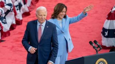 Biden ha manifestado públicamente su apoyo a la vicepresidenta Kamala Harris. foto: efe