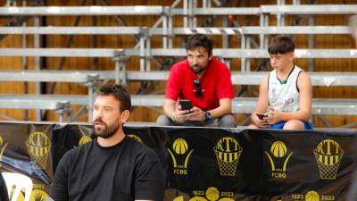 Marc Gasol vio en directo la derrota del Bàsquet Girona ante el Andorra en el estreno de la Lliga Catalana ACB en el Palau d’Esports Tarragona. Foto: Ángel Ullate