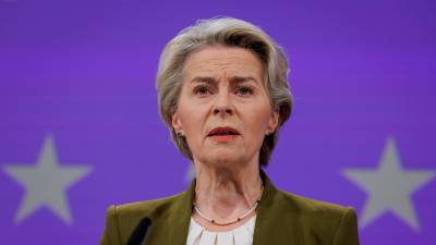 La presidenta de la Comisión Europea, Ursula von der Leyen. Foto: EFE