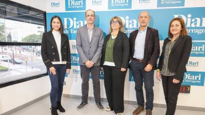 Mireia Sans, Albert Savé, Berta Cabré, José Luis Túnez y Cristina Berengué. foto: angel ullate