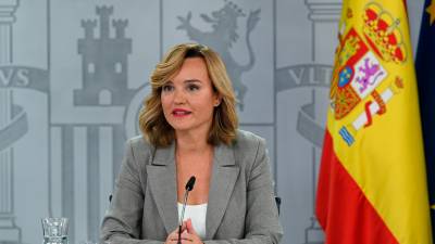 La ministra de Educación, Formación Profesional y Deportes y portavoz del Gobierno, Pilar Alegría. Foto: ACN