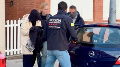 Imagen de uno de los detenidos en Sabadell. Foto: ACN