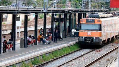 Rodalies ha preparado un plan para guiar a los viajeros hasta sus destinos. Foto: ACN