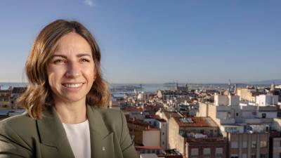 Lucía López, la pasada semana en la Delegació del Govern de la Generalitat en Tarragona. Foto: Àngel Ullate