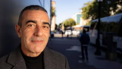 Xavier Godàs, este jueves, en la Rambla Lluís Companys de la ciudad de Tarragona. Foto: Àngel Ullate