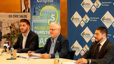 Yeray Moreno, Pere Granados y Paco Luengo. foto: Aj. Salou