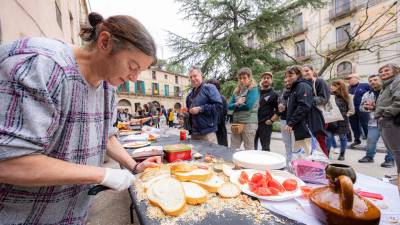 El espacio gastronómico de la feria. Foto: Àngel Ullate