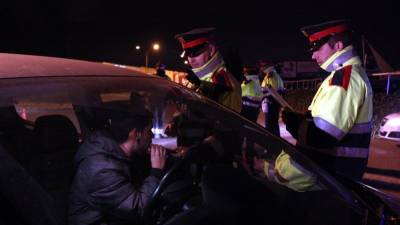 Los huidos habían dado en un control de alcoholemia una tasa que multiplicaba la permitida. Foto: DT