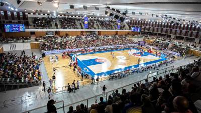 El Palau d’Esports de Catalunya acogió la 43ª edición de la Lliga Catalana ACBV el 21 y 21 de septiembre de 2022. Foto: M.A. Chazo/FCBQ