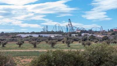 Los terrenos para construir Hard Rock se encuentran dentro del CRT de Vila-seca y Salou, entre PortAventura y la autovía C-31b. Foto: Alba Mariné