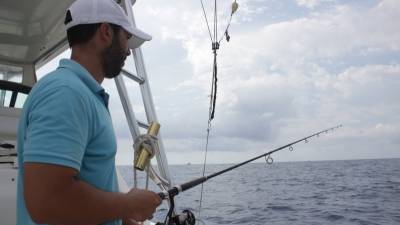 Una mañana de pesca deportiva cuesta 85==euro== por persona. Foto: CARMINA MARSIÑACH