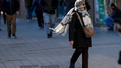 Las estaciones de la Agencia Estatal de Meteorología (Aemet) han registrado temperaturas de hasta 11,1 grados bajo cero. Foto: EFE