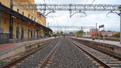 El projecte ha de servir perquè es puguin establir serveis de Rodalies a Valls. Foto: Montse Plana/DT