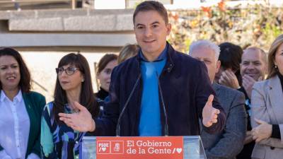 El exsecretario general del PSOE-M, Juan Lobato. foto: PSOE