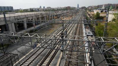 Vías del tren. Foto: Efe