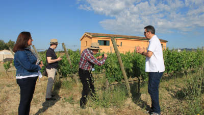 Im&aacute;genes de la visita y la cata de los vinos de la bodega Clos Galena. Fotos: S.Forn&oacute;s