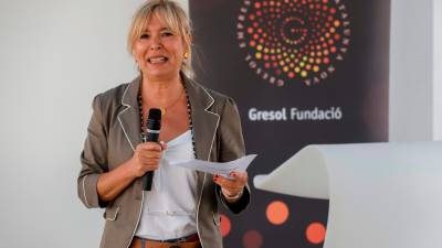 Unas 30 personas asistieron al afterwork organizado este martes por la Fundació Gresol. Foto: Marc Bosch