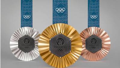 Las medallas de París 2024. Foto: X @Paris2024