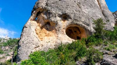 Cuevas cerca del Racó d’en Marc. Foto: Santi García