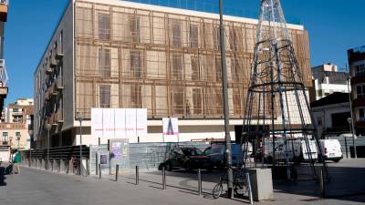 La fachada del futuro hotel de Cambrils. Foto: Ajuntament de Cambrils