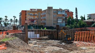 La Generalitat invierte 15 millones en las obras de canalización del barranco de Barenys. Foto: Alfredo gonzález