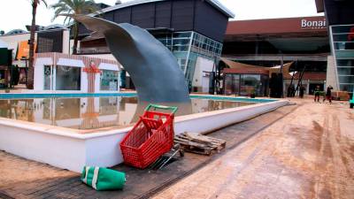 El Centro Comercial de Bonaire, en Aldaia, afectado por la DANA. Foto: ACN (Gemma Sánchez/Mar Rovira)