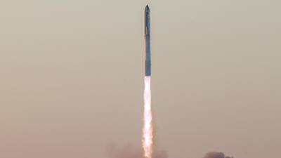 El lanzamiento del cohete SpaceX. Foto: EFE