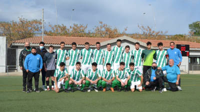 El actual plantel de la UD Mas Pellicer.FOTO: CEDIDA