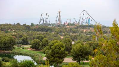 Los terrenos donde se debe levantar Hard Rock, entre la autovía Salou-TGN y PortAventura. Foto: Alba Mariné