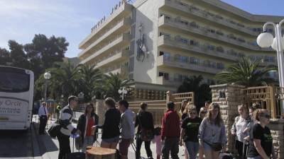 El hotel Jaime I es uno de los cinco que acogen a los participantes del Saloufest. Foto: Pere Ferré