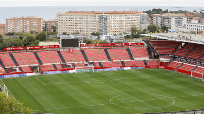 Imagen del estado actual del Nou Estadie esta temporada. foto: pere ferré