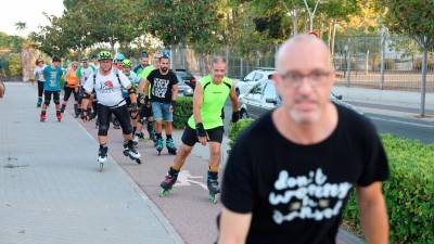 Una salida de los miembros de Reus Patina. Foto: Alba Mariné