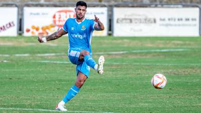 El defensa canario Aythami Artiles cuelga las botas tras su último año en el Nàstic. foto: nàstic