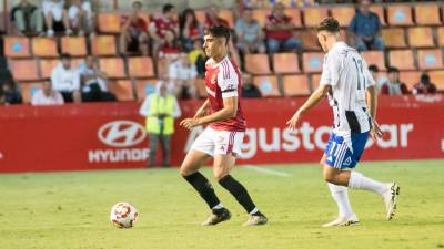 Marc Montalvo jugó todo el partido ante el Tarazona. Foto: Nàstic/Baseda