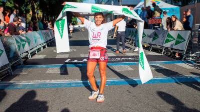 Stella Beazzutti, ganadora de la 9a edición de la Women Race de Tarragona. foto: marc bosch