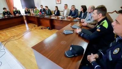 La reunión del Área Metropolitana celebrada en marzo en Constantí. Foto: Marc Bosch