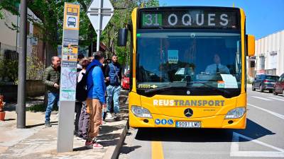 La L31 es la línea de bus urbano que da servicio al polígono AgroReus. foto: Alfredo González