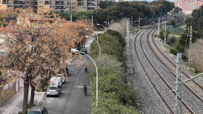 Vías de tren. Foto: Alfredo González