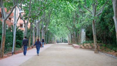 La presentació del projecte serà a l’hort educatiu del Jardí Agrari del Camp, a la Boca de la Mina. Foto: Alba Mariné