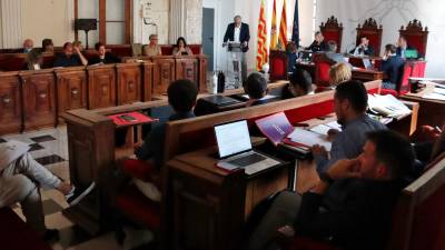 El Pleno del ayuntamiento de Tarragona. Foto: ACN