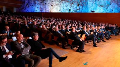 Mas de 350 empresarios acudieron al acto. Foto: Àngel Ullate