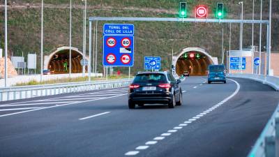 El túnel, de 1.500 metros de longitud, se inauguró hace un año. FOTO: Marc Bosch