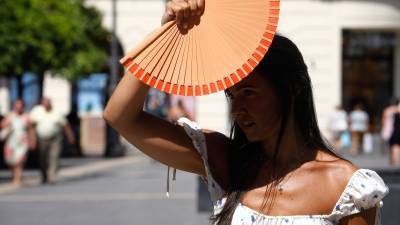 Las máximas bajarán ligeramente a partir del jueves. Foto: EFE