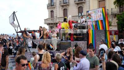 Imagen de la marcha Pride que se ha celebrado en Tarragona. Foto: Cedida